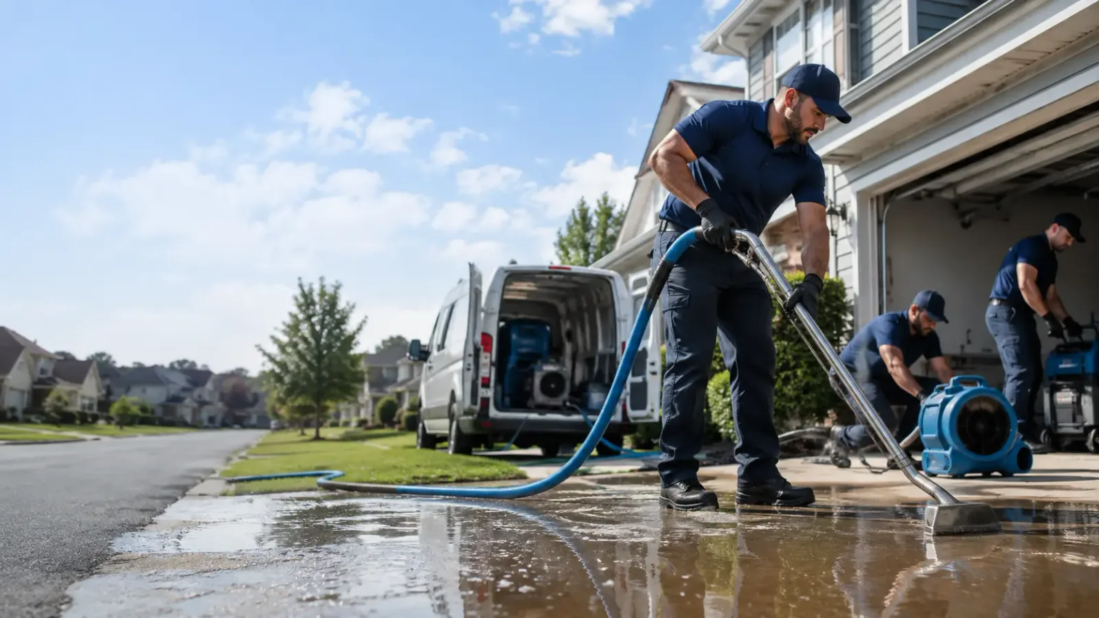Flood Damage Restoration in Advance, IN